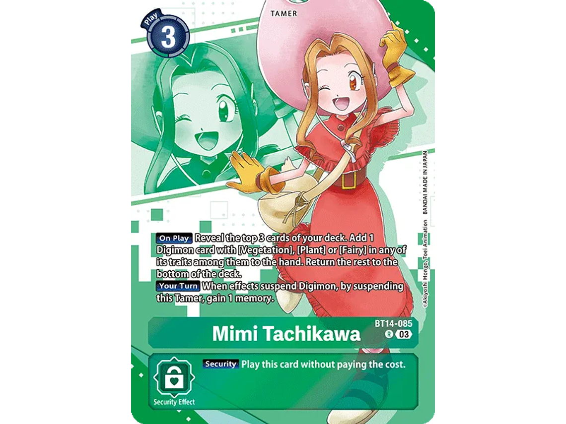 [BT14-085] [Mimi Tachikawa] [Tamer] [Rare] [Alternative Art] [Foil] 1