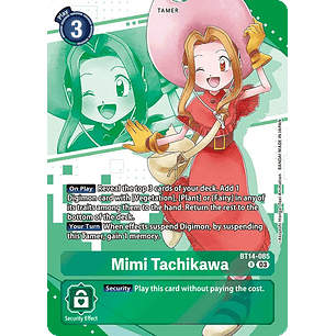 [BT14-085] [Mimi Tachikawa] [Tamer] [Rare] [Alternative Art] [Foil]