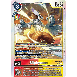 [BT16-012] [Silphymon] [Digimon] [Super Rare] [Normal Art] [Foil]