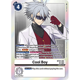 [BT20-091] [Cool Boy] [Tamer] [Super Rare] [Normal Art] [Foil]