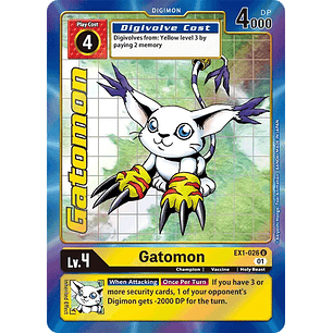 [EX1-026] [Gatomon] [Digimon] [Uncommon] [Alternative Art] [Textured]