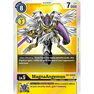[EX1-029] [MagnaAngemon] [Digimon] [Super Rare] [Normal Art] [Foil]