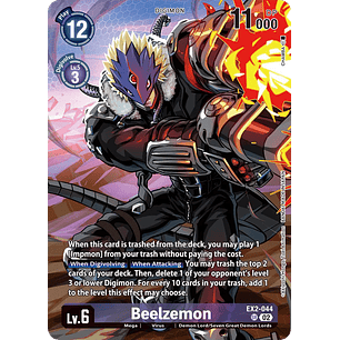 [EX2-044] [Beelzemon] [Digimon] [Super Rare] [Alternative Art] [Textured]