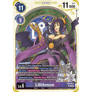 [EX6-057] [Lilithmon] [Digimon] [Super Rare] [Alternative Art] [Foil]