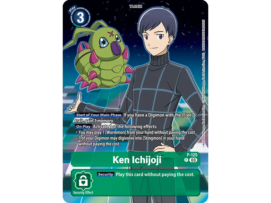 [P-125] [Ken Ichijoji] [Tamer] [Promo] [Alternative Art] [Textured] 1