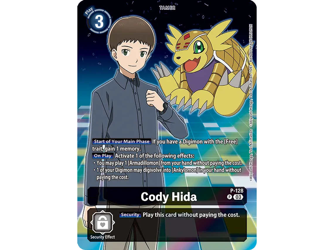 [P-128] [Cody Hida] [Tamer] [Promo] [Alternative Art] [Textured] 1