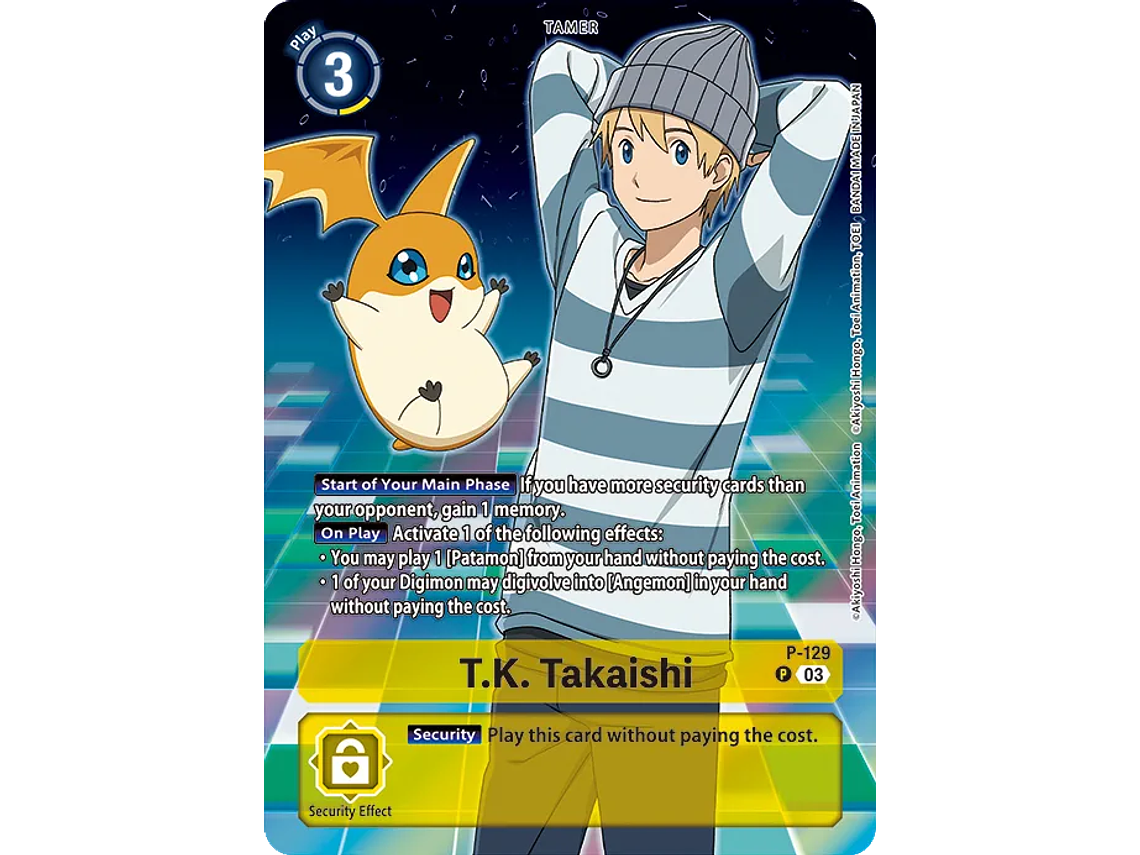 [P-129] [T.K. Takaishi] [Tamer] [Promo] [Alternative Art] [Textured] 1