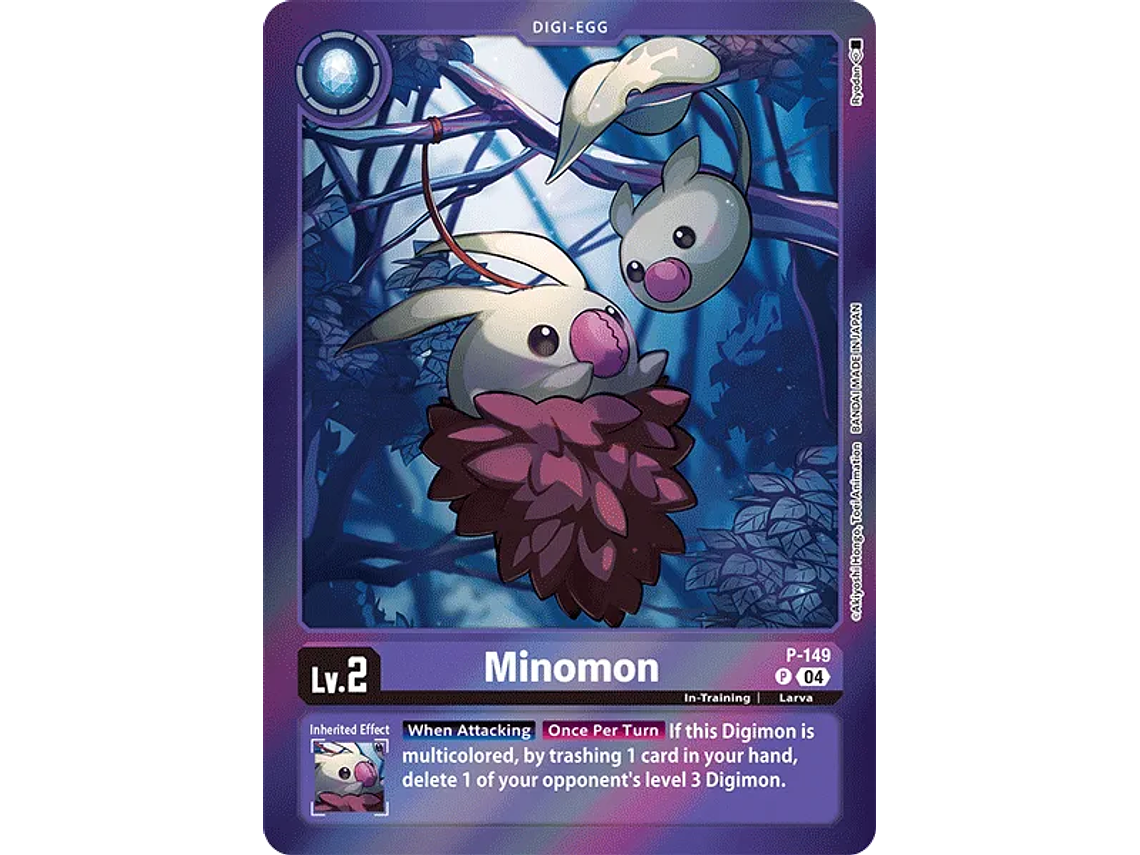 [P-149] [Minomon] [Digimon] [Promo] [Alternative Art] [Foil] 1