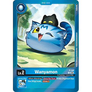 [P-148] [Wanyamon] [Digimon] [Promo] [Alternative Art] [Foil]