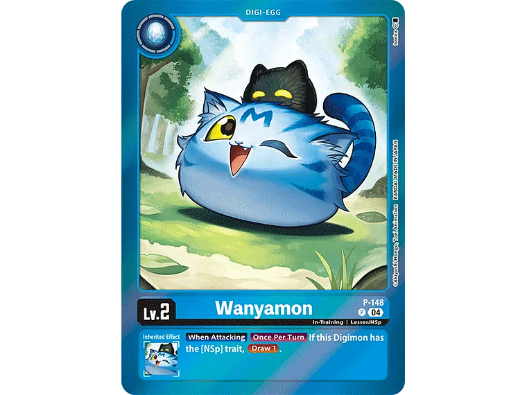 [P-148] [Wanyamon] [Digimon] [Promo] [Alternative Art] [Foil] 1