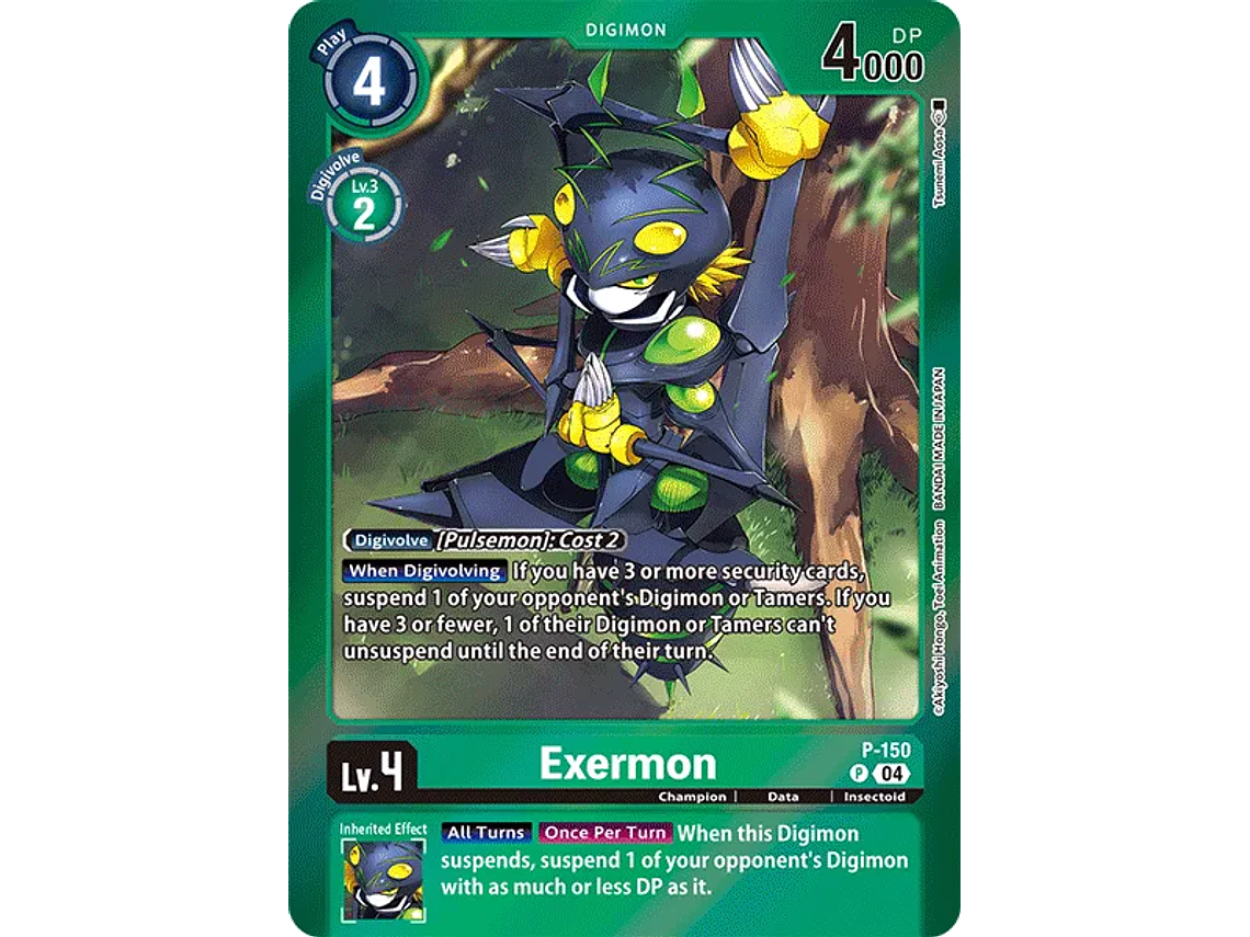 [P-150] [Exermon] [Digimon] [Promo] [Alternative Art] [Foil] 1