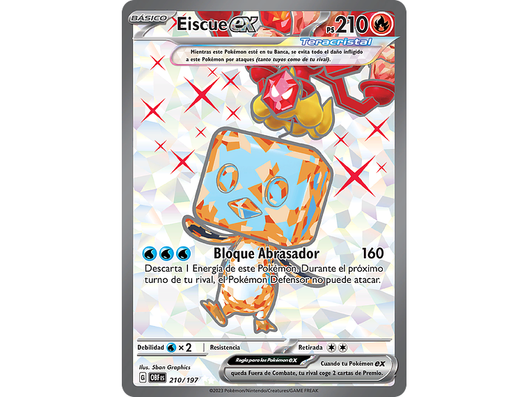 [210/197] [Eiscue ex] [OBF] 1