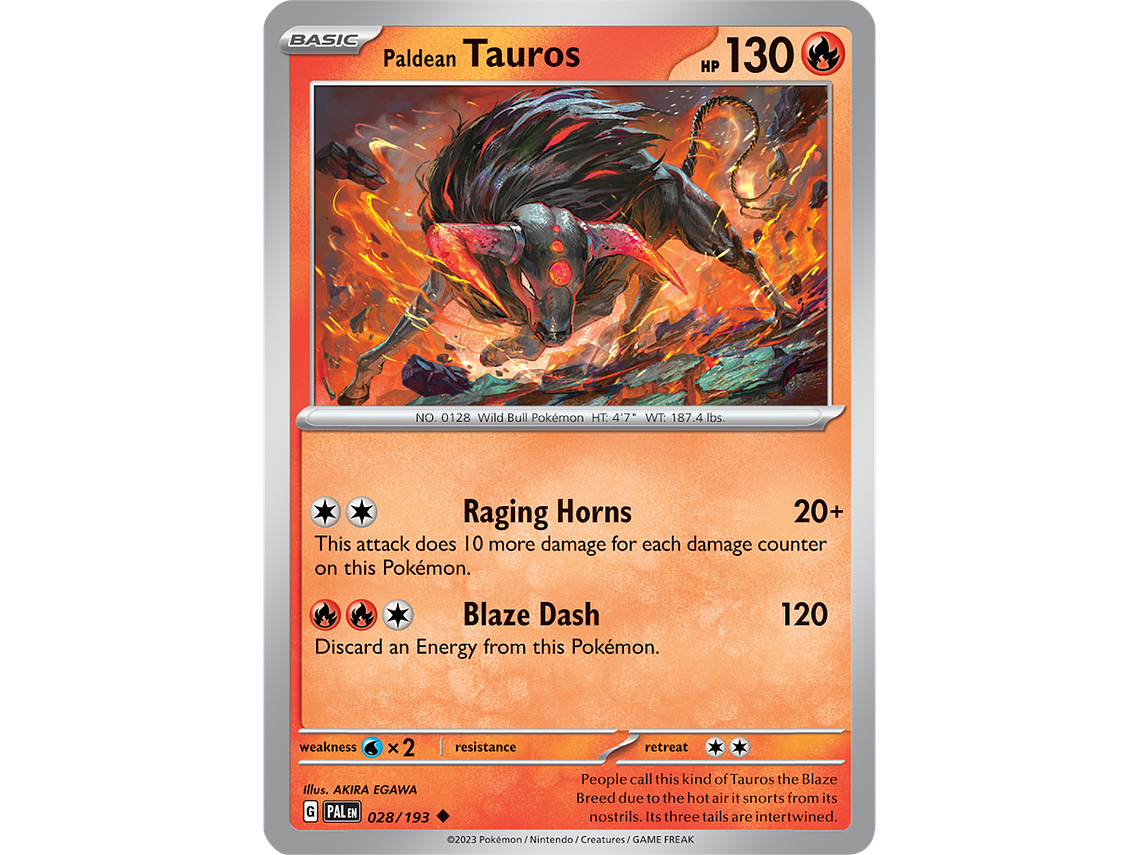 [028/193] [Paldean Tauros] [PAL] 1