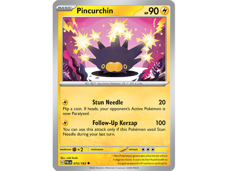 [073/193] [Pincurchin] [PAL] 1