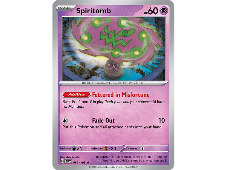 [089/193] [Spiritomb] [PAL] 1