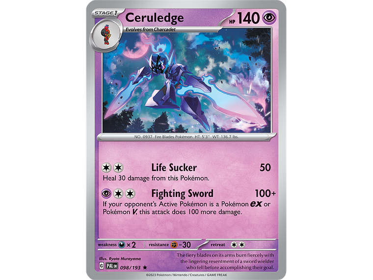 [098/193] [Ceruledge] [PAL] 1
