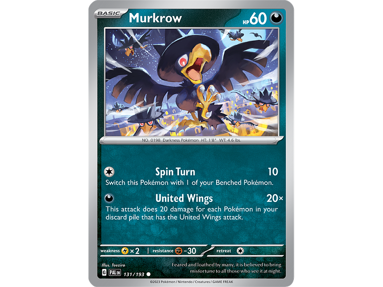 [131/193] [Murkrow] [PAL] 1