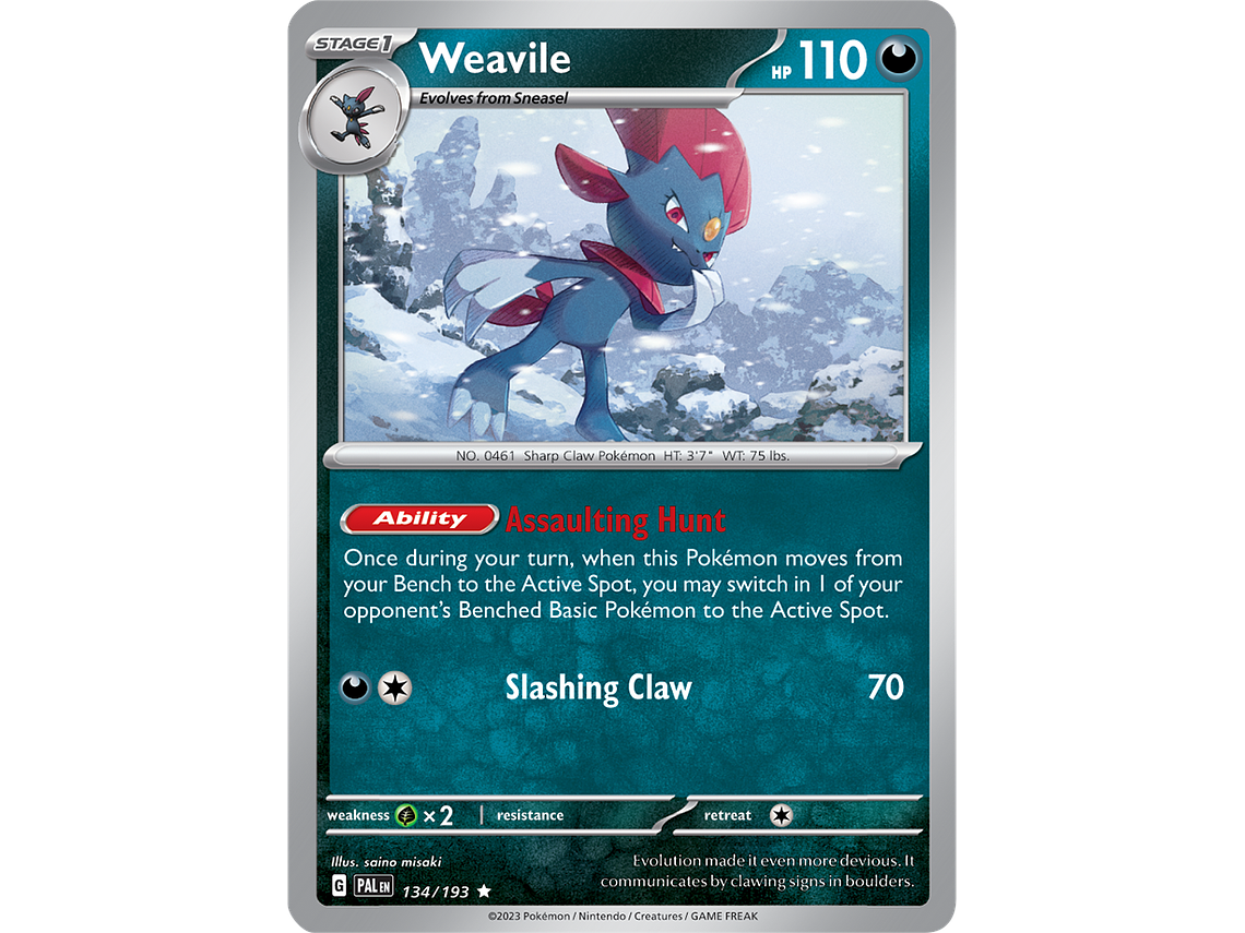 [134/193] [Weavile] [PAL] 1