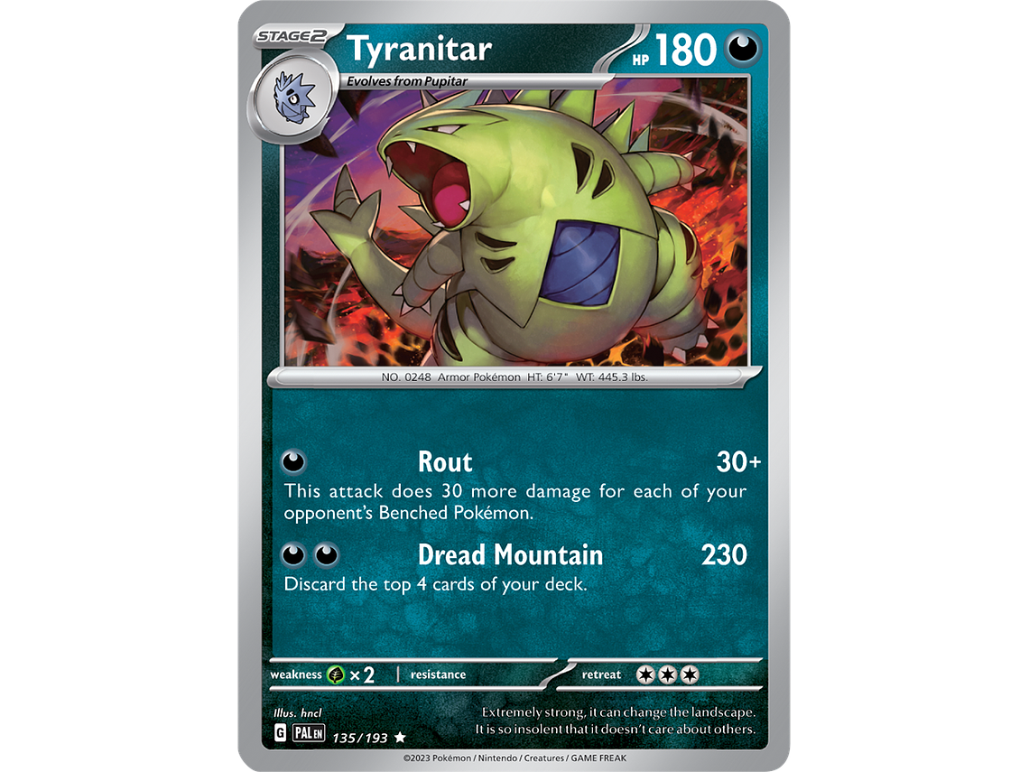 [135/193] [Tyranitar] [PAL] 1