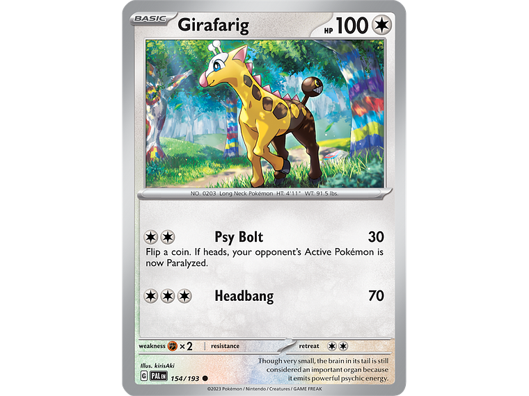 [154/193] [Girafarig] [PAL] 1