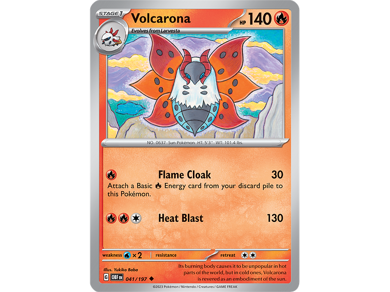 [041/197] [Volcarona] [OBF] 1