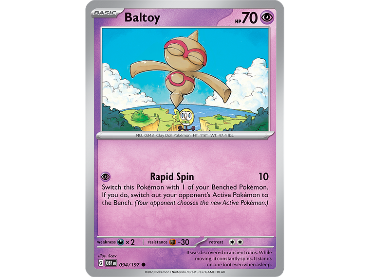 [094/197] [Baltoy] [OBF] 1