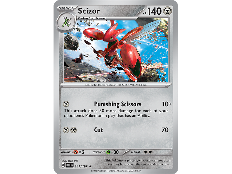 [141/197] [Scizor] [OBF] 1