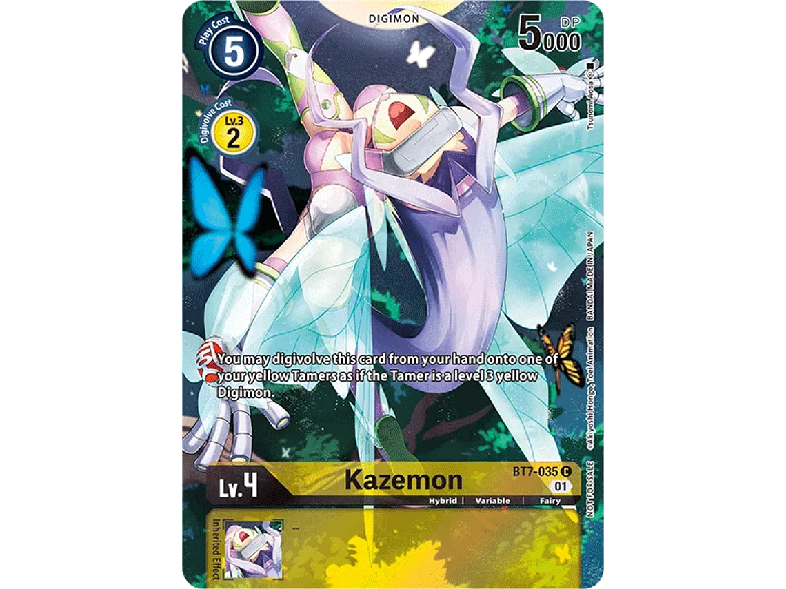 [BT7-035] [Kazemon] [Digimon] [Common] [Alternative Art] [Textured] 1