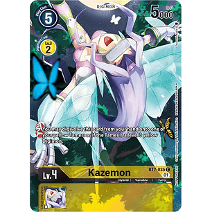 [BT7-035] [Kazemon] [Digimon] [Common] [Alternative Art] [Textured]
