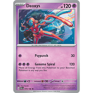 [074/182] [Deoxys] [PAR]