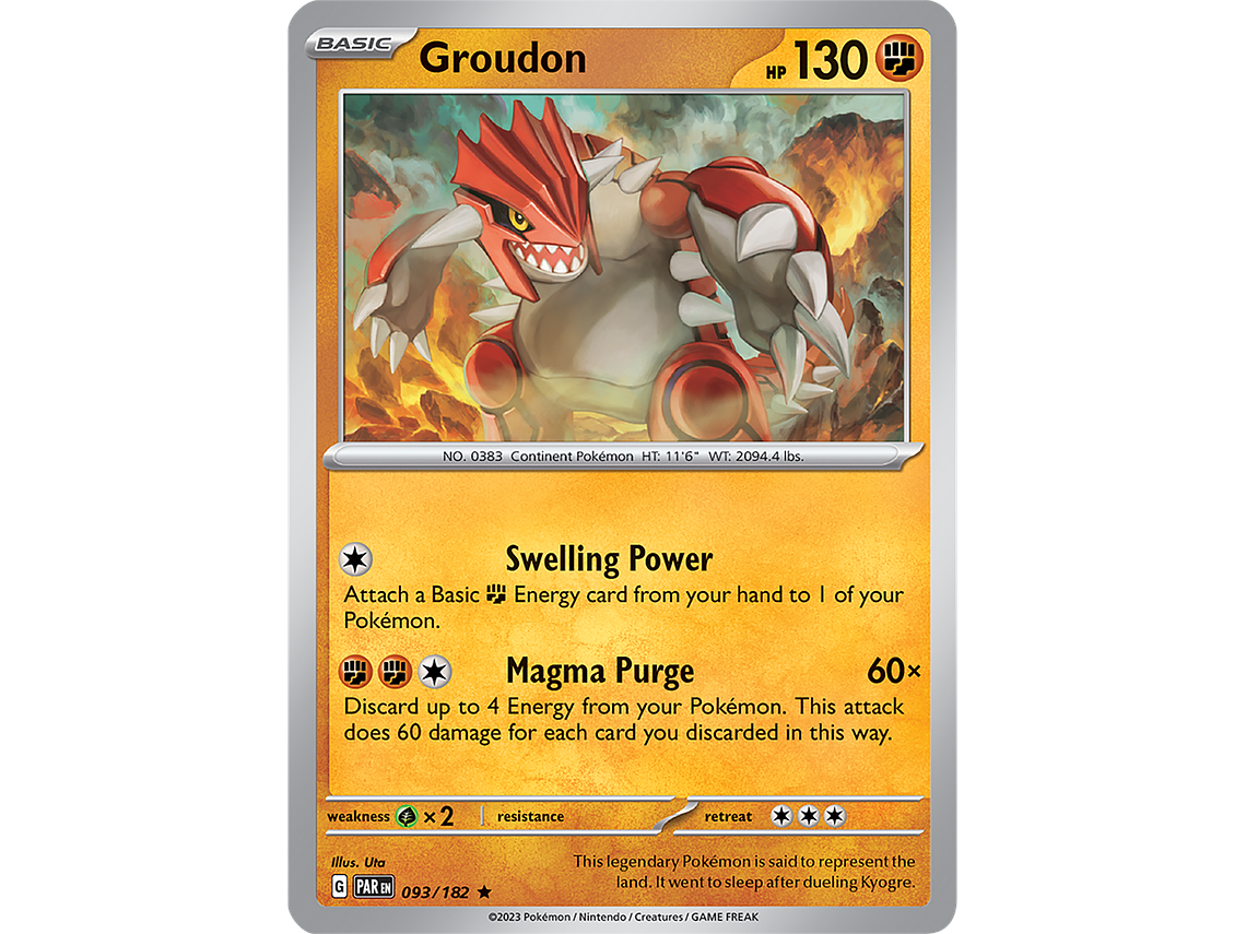 [093/182] [Groudon] [PAR] 1