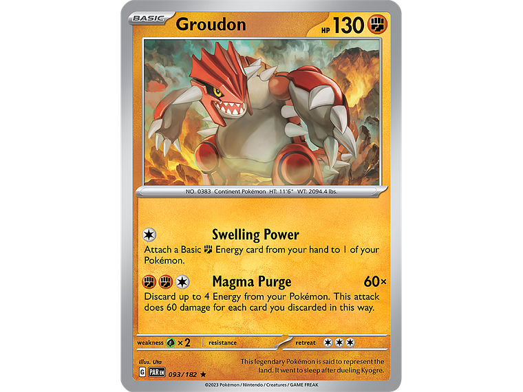 [093/182] [Groudon] [PAR] 1