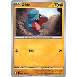 [094/182] [Gible] [PAR]