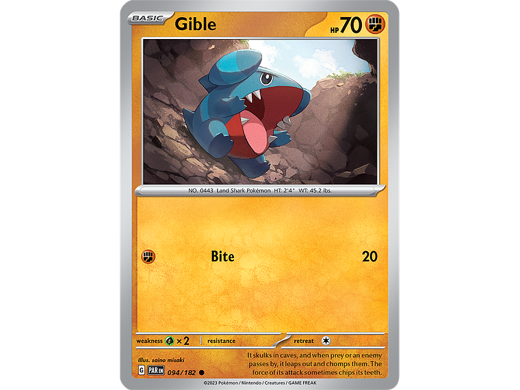 [094/182] [Gible] [PAR] 1