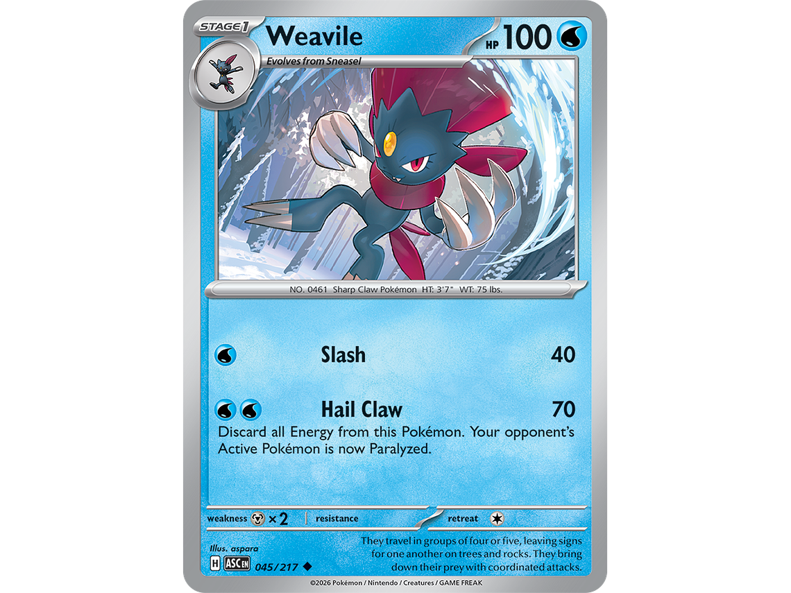 [045/217] [Weavil] [ASC] 1