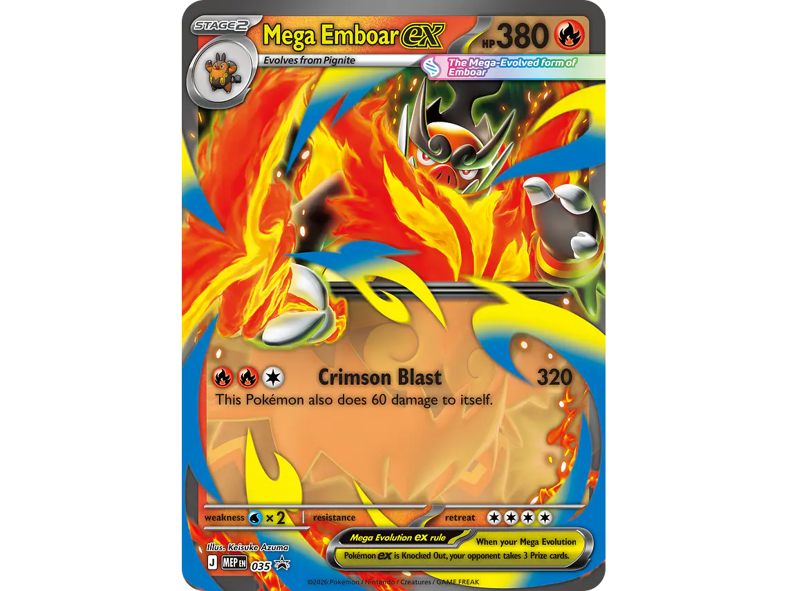 [Mega Emboar ex Box] [Ascended Heroes] [Pokémon TCG] 2