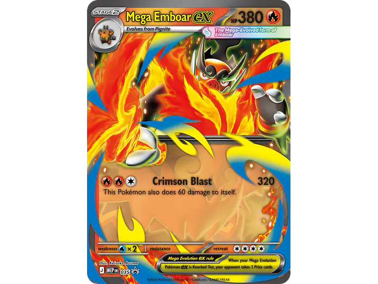 [Mega Emboar ex Box] [Ascended Heroes] [Pokémon TCG] 2