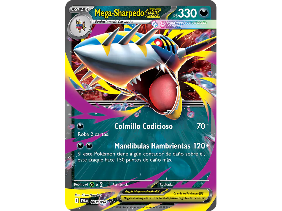 [061/094] [Mega Sharpedo ex] [PFL] 1
