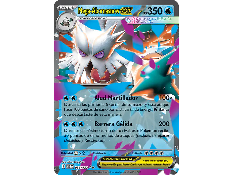 [036/132] [Mega Abomasnow ex] [MEG] 1