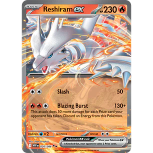 [020/086] [Reshiram ex] [WHT]