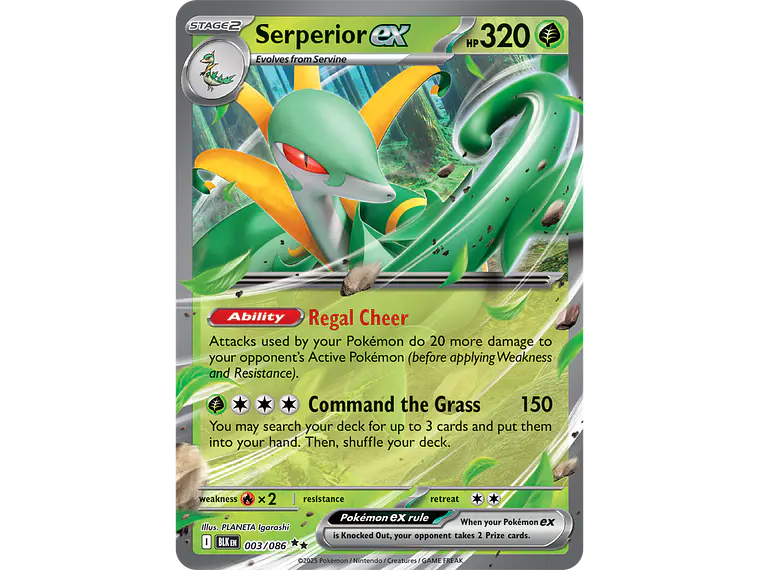 [003/086] [Serperior ex] [BLK] 1