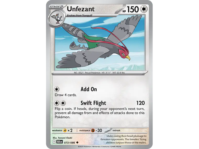 [073/086] [Unfezant] [BLK] 1