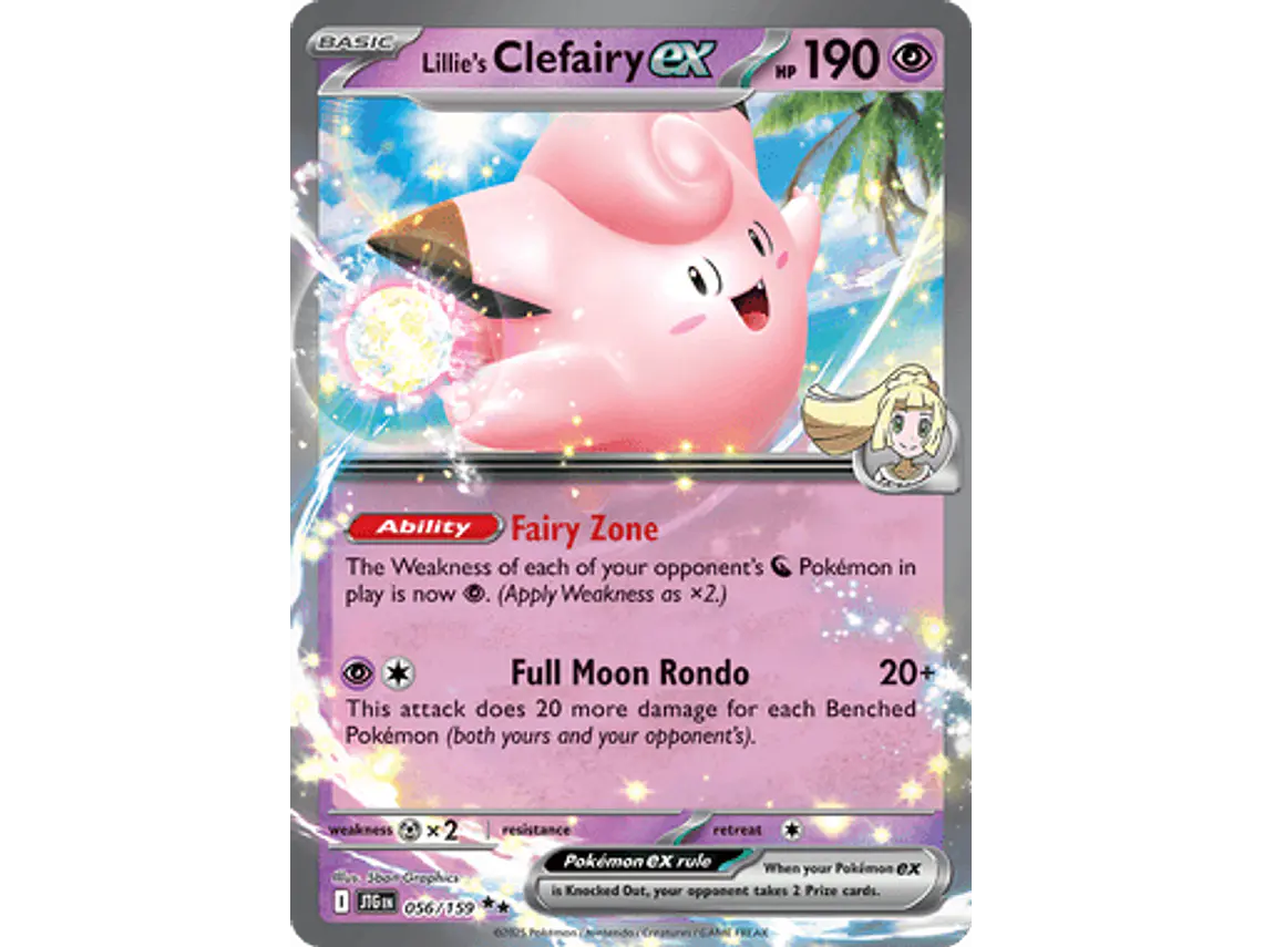 [056/159] [Lillie's Clefairy ex] [JTG] 1