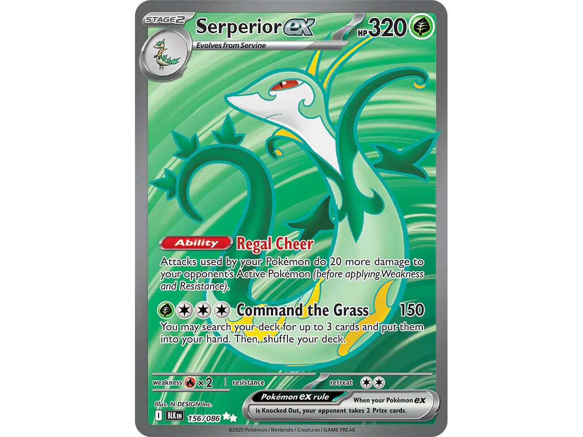 [156/086] [Serperior ex] [BLK] 1