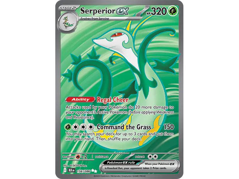 [156/086] [Serperior ex] [BLK] 1