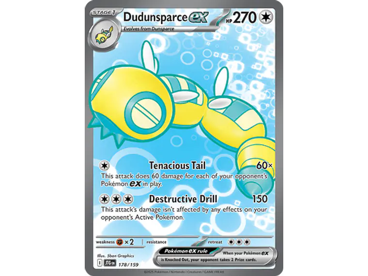 [178/159] [Dudunsparce ex] [JTG] 1