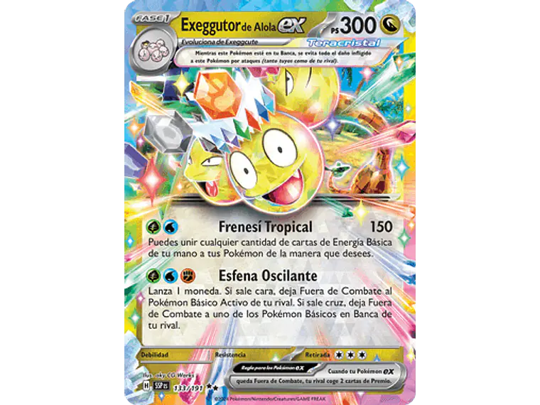 [133/191] [Alolan Exeggutor ex] [SSP] 1