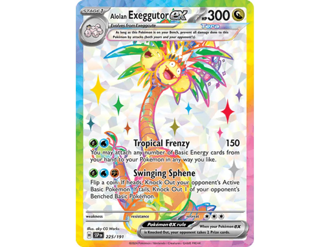 [225/191] [Alolan Exeggutor ex] [SSP] 1