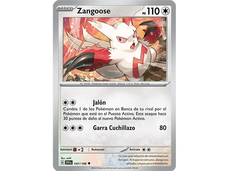[147/198] [Zangoose] [SVI] 1