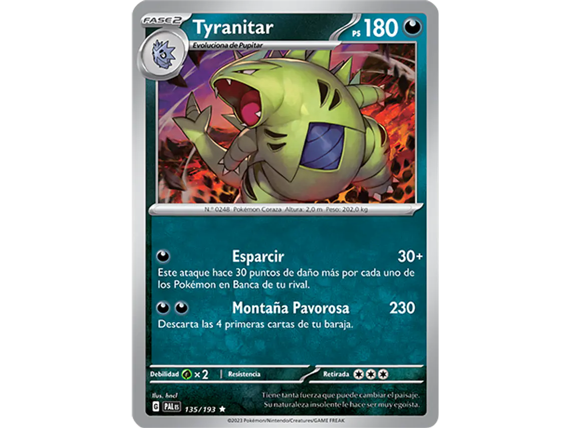 [135/193] [Tyranitar] [PAL] 2